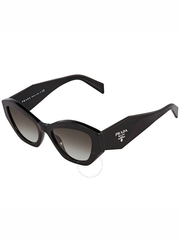 Eyewear Men's Logo Plastic Sunglasses Gray - PRADA - BALAAN 2