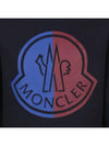 Kids Logo Sweatshirt Navy 8G00022899PS 778 - MONCLER - BALAAN 3