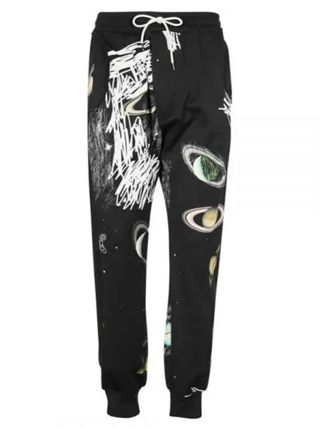 Drunken Logo Print Track Pants Planets - VIVIENNE WESTWOOD - BALAAN 2