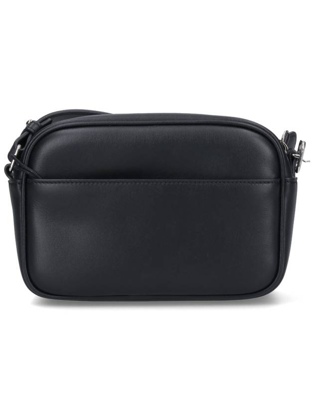 Leather Top Handle Cross Bag Black - COURREGES - BALAAN 4