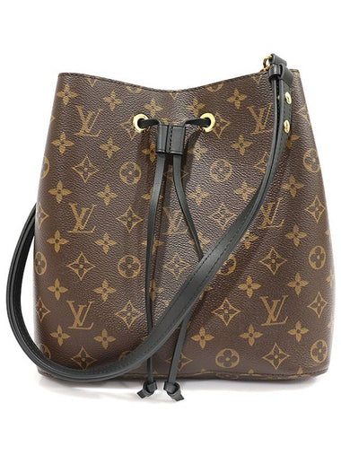 M44020 Monogram Canvas Black Neo Noe Bucket Shoulder Bag - LOUIS VUITTON - BALAAN 1