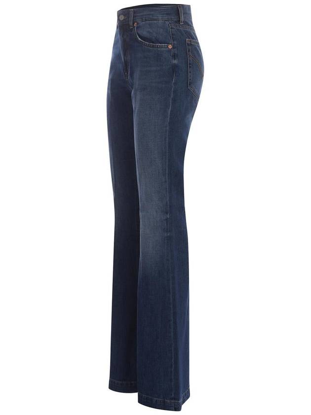 Denim Straight Pants DP728 DF0261GY7 800 - DONDUP - BALAAN 3