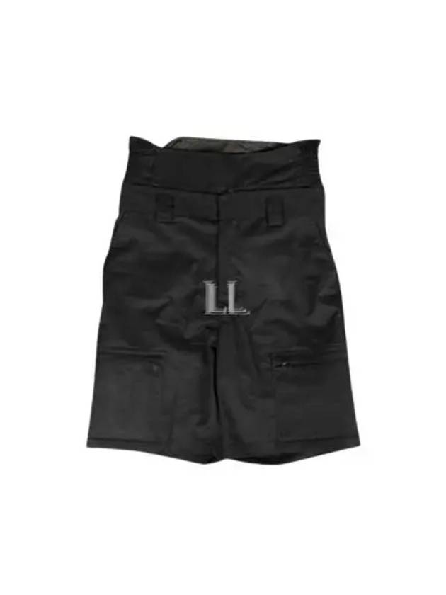 Wool Blend Shorts Black - COMME DES GARCONS - BALAAN 2