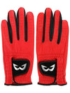 Golf Wear Premium Sheepskin Golf Gloves WB21SUWG01RD Red - WHITEBALL - BALAAN 4