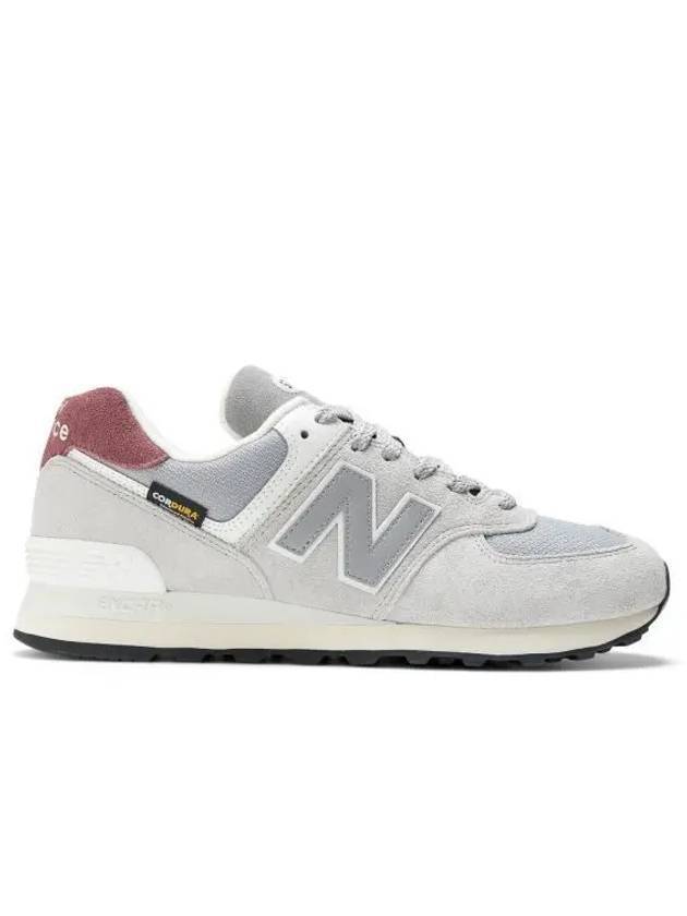 574 Low Top Sneakers Maroon Arctic Grey - NEW BALANCE - BALAAN 1