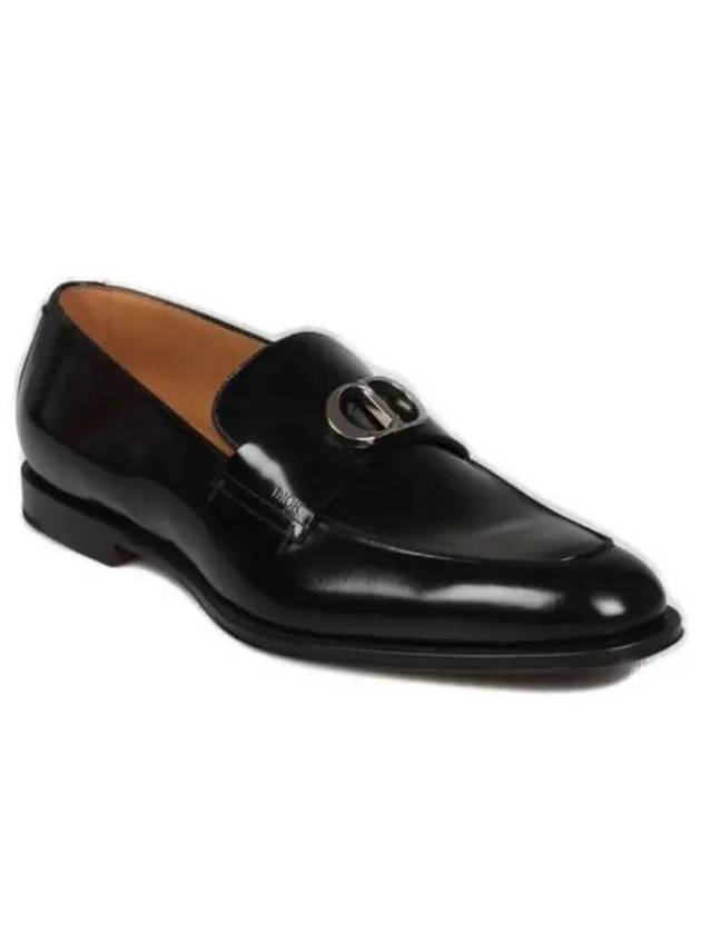 CD Icon Buckle Timeless Loafer Black - DIOR - BALAAN 2