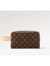 Locker Dopp Kit Monogram Pouch Bag Brown - LOUIS VUITTON - BALAAN 2