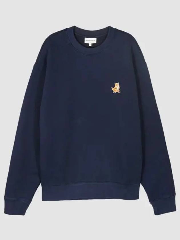 Fox Cotton Sweatshirt Navy - MAISON KITSUNE - BALAAN 2