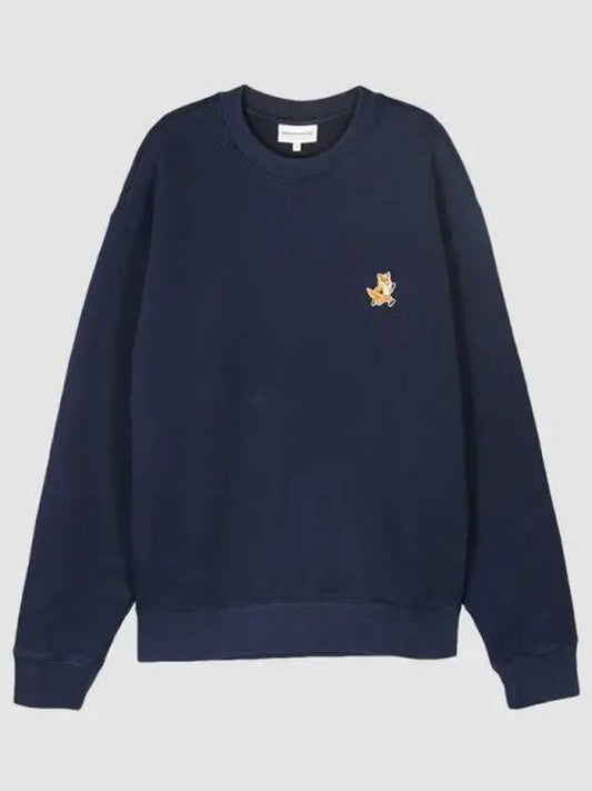 Fox Cotton Sweatshirt Navy - MAISON KITSUNE - BALAAN 2