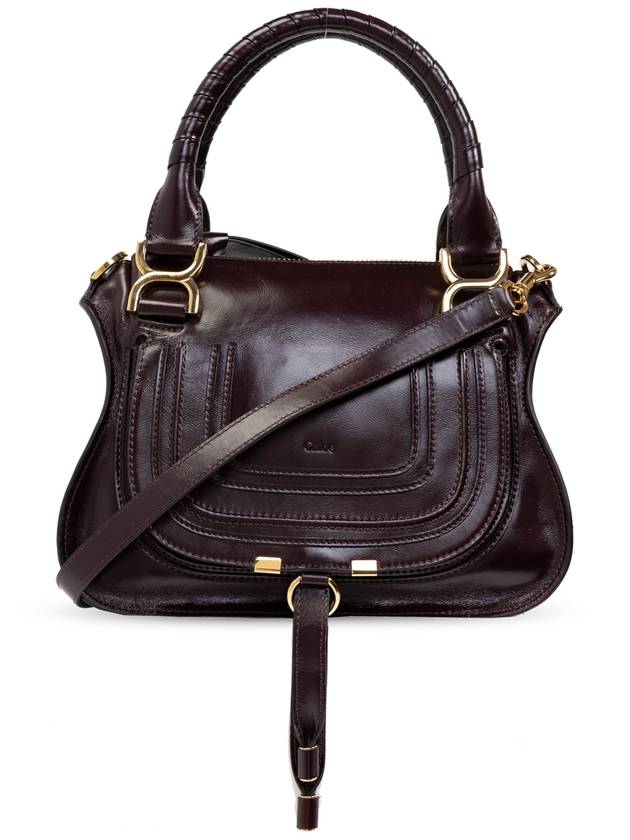 Chloé Handbag Marcie Small, Women's, Burgundy - CHLOE - BALAAN 1