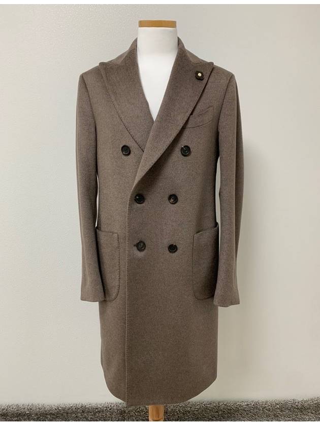 Peaked single cashmere coat 48 - RVR LARDINI - BALAAN 1