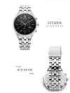 AT2140 55E Chronograph Men’s Metal Watch - CITIZEN - BALAAN 3