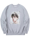 Face Sweatshirt Gray - RADINEO - BALAAN 1