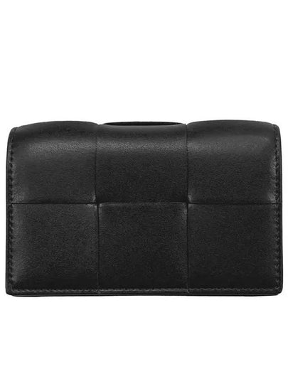 Business Card Wallet Black - BOTTEGA VENETA - BALAAN 2