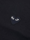 SS24 Play Comme des Gar ons Women s Black Heart T Shirt P1T063 - COMME DES GARCONS PLAY - BALAAN 7