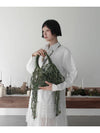 Macrame Tassel Tote Bag_GREEN Women's Tote Bag - RUBATI - BALAAN 1