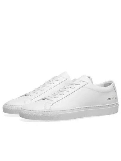 Achilles Low Top Sneakers White - COMMON PROJECTS - BALAAN 2