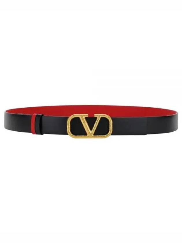 24 4W0T0T15 TAL 0SM 4W2T0T15 V Logo Signature Reversible Belt 40MM - VALENTINO - BALAAN 1