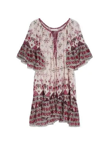 Roan Cotton Lurex One Piece White RO0047FBA1J53E20WH - ISABEL MARANT - BALAAN 1