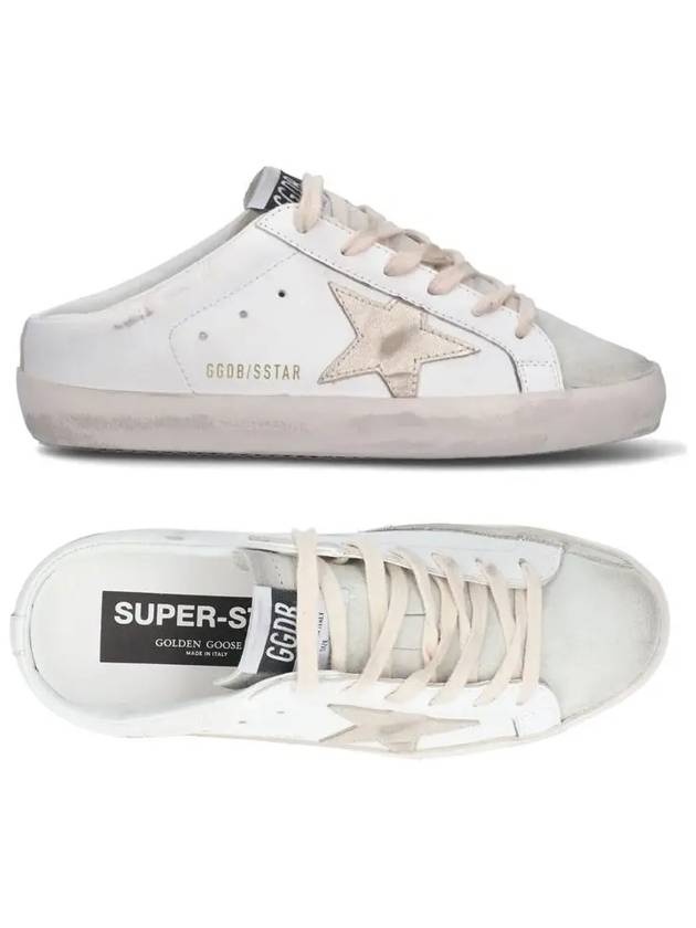 Superstar Sabot Low Top Sneakers White - GOLDEN GOOSE - BALAAN 2