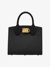 Ferragamo Small Studio Box Bag Black Bonbon 211424 750036 - SALVATORE FERRAGAMO - BALAAN 1