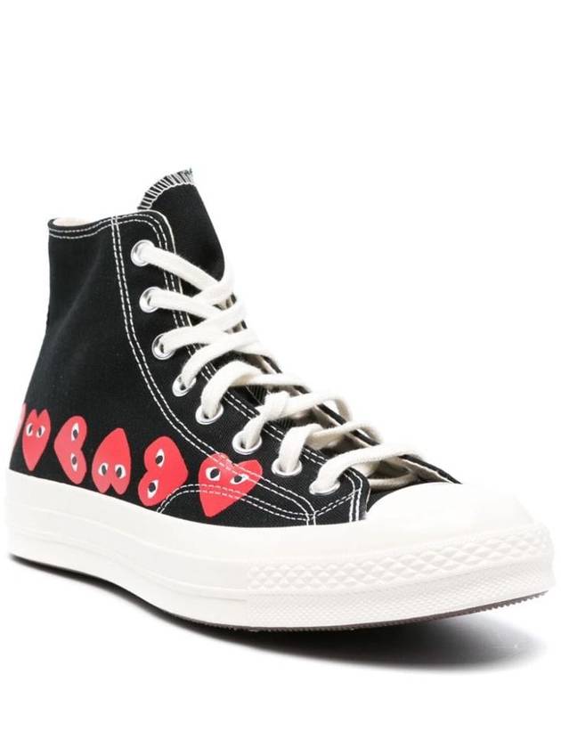 Comme Des Garçons Play Sneakers With Hearts - COMME DES GARCONS PLAY - BALAAN 3