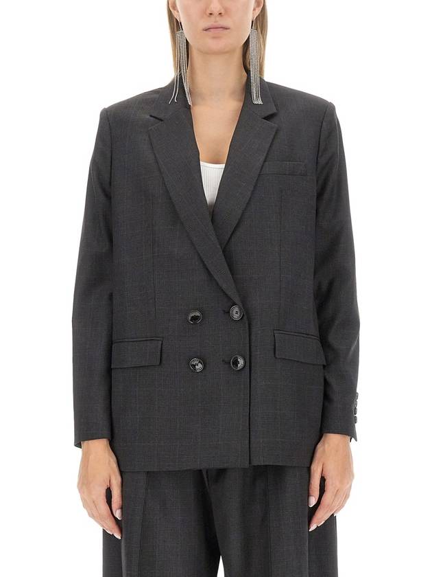 Manelle Blazer Jacket Gray - ISABEL MARANT - BALAAN 2