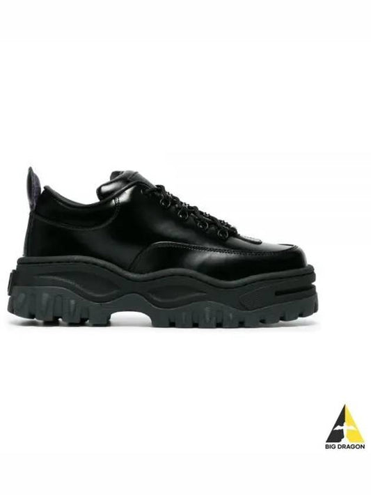 Angel Leather Black F009001 Sneakers - EYTYS - BALAAN 1