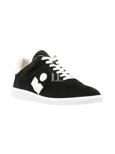 Bryce Suede Low Top Sneakers Black - ISABEL MARANT - BALAAN 2