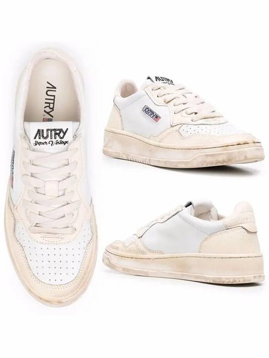 Super Vintage Medalist Low-Top Sneakers White Ivory - AUTRY - BALAAN 2