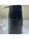 5AC Number Logo Texture Leather Bucket Bag Black - MAISON MARGIELA - BALAAN 5