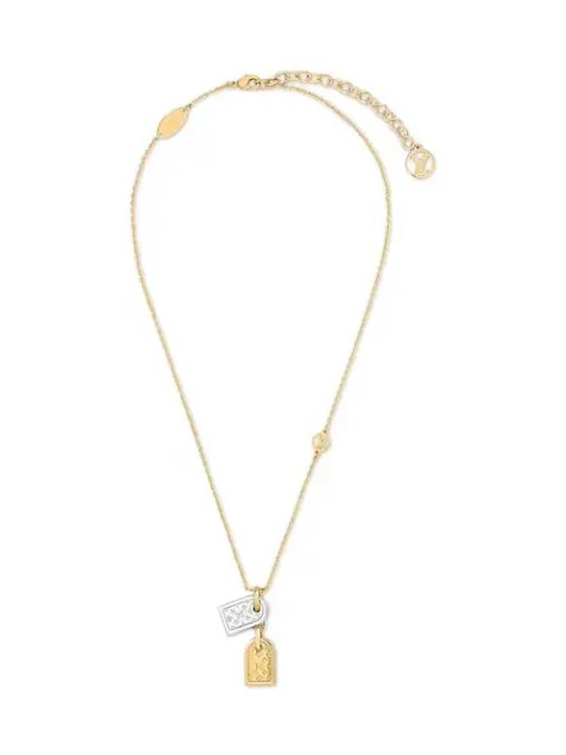 Nanogram Necklace Gold - LOUIS VUITTON - BALAAN 6