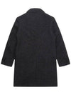 Wool 3 Button Single Coat Grey - SOLEW - BALAAN 3