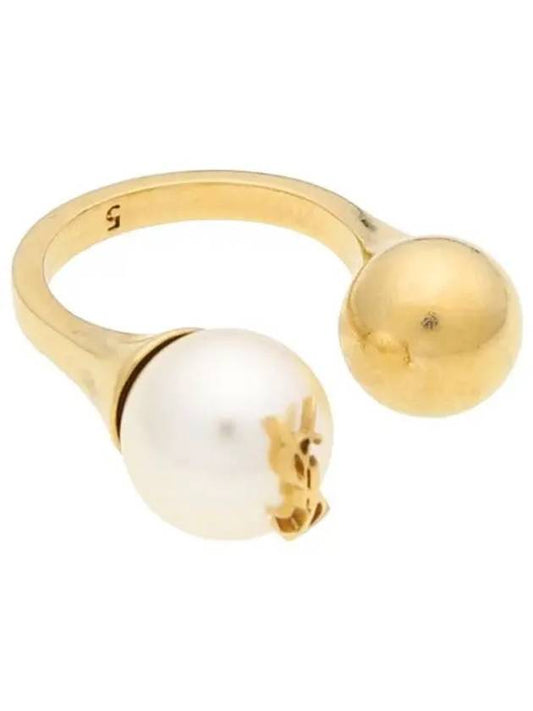 monogram pearl ball ring - SAINT LAURENT - BALAAN 1