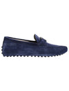 Gommino Suede Driving Shoes Blue - TOD'S - BALAAN 2