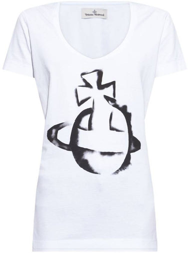 Vivienne Westwood T-shirts and Polos White - VIVIENNE WESTWOOD - BALAAN 1