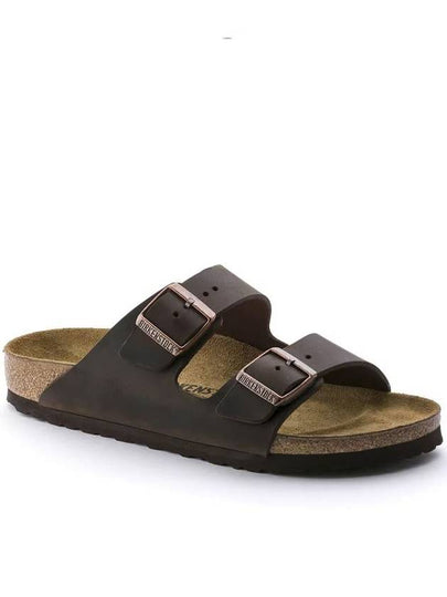 Arizona Oiled Leather Slipper Habana - BIRKENSTOCK - BALAAN 2