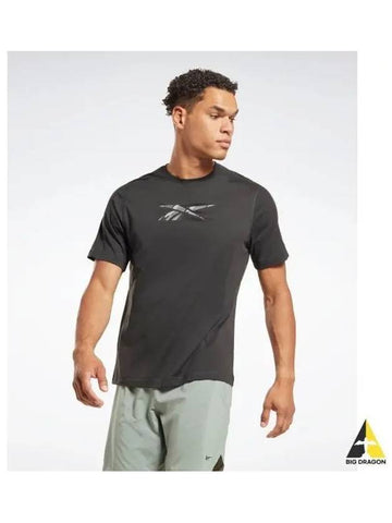 Training Speedwick T Shirt Black HT1706 - REEBOK - BALAAN 1