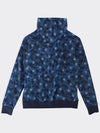 Star camo Hoodie Zip up Blue - AOX - BALAAN 5