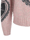 Heart Print Chunky Knit Sweater A60552 - ACNE STUDIOS - BALAAN 7