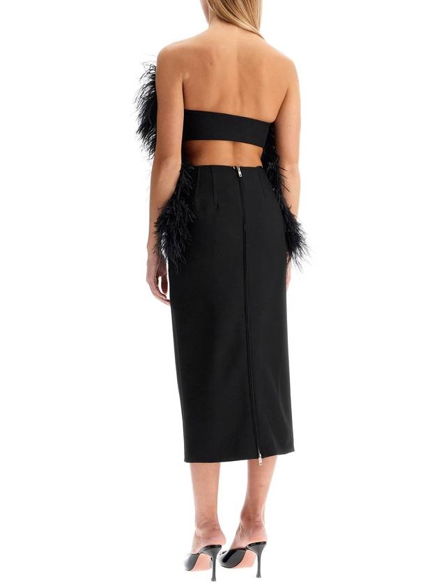 midi dress with feathers - MAX MARA SPORTMAX - BALAAN 3