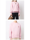 Heart Logo Overfit Sweatshirt Pink - AMI - BALAAN 5