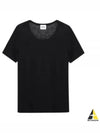 Kiliann Linen Short Sleeve T-Shirt Black - ISABEL MARANT - BALAAN 2