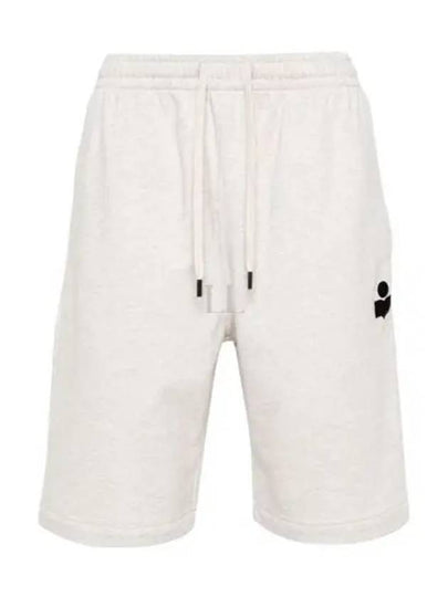 Mahalo Logo Shorts Ecru - ISABEL MARANT - BALAAN 2