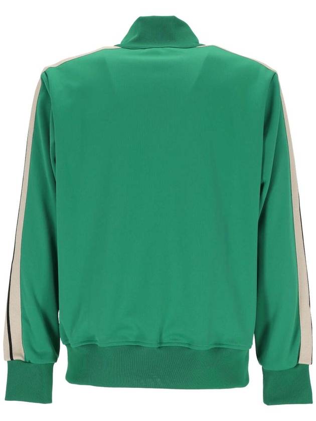 Hooded Sweatshirt PMBD058S24 FAB001 5503 GREEN OFfwHITE - PALM ANGELS - BALAAN 4