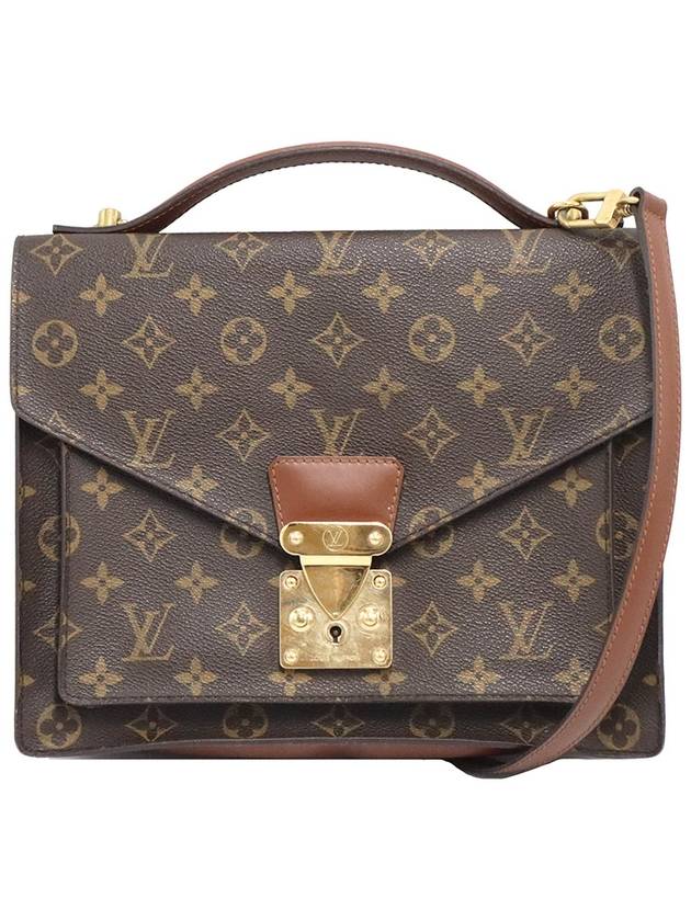 Louis Vuitton M51187 Monogram Canvas Monceau 2WAY - LOUIS VUITTON - BALAAN 1