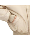 Shearling Collar Bomber Jacket Beige - ACNE STUDIOS - BALAAN 11