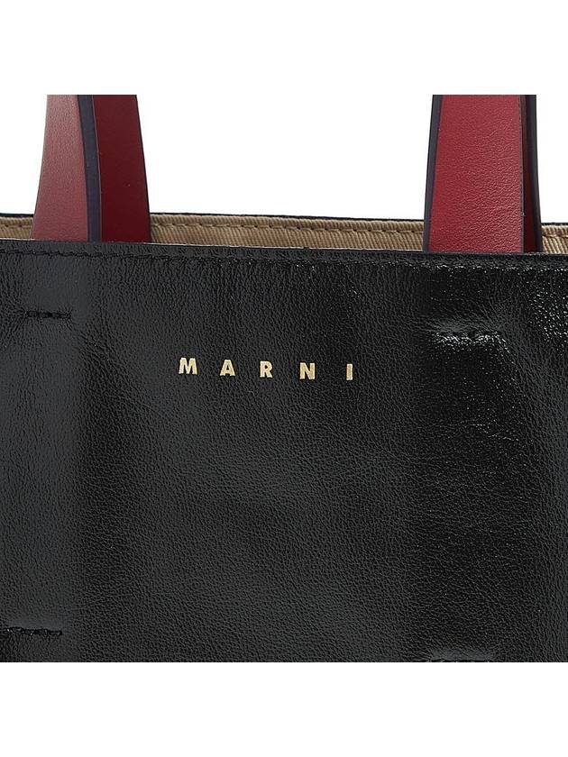 Museo Soft Tote Bag Black - MARNI - BALAAN 8