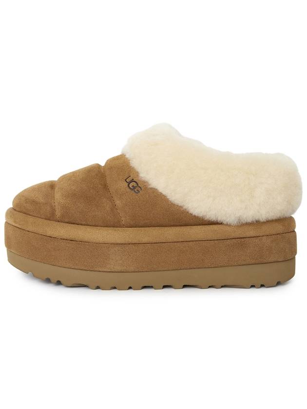 Tazzlita Logo Suede Slippers Chestnut - UGG - BALAAN 5