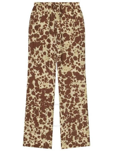 Nanushka Tie Dye Polyka Relaxed-Leg Pants, Size Large - NANUSHKA - BALAAN 1